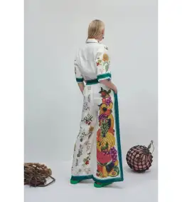 Alemais Frutta Shirt and Pant Set Multi Print Size AU 12 for rent on The Volte - image 3