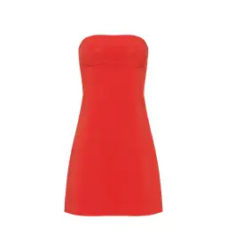 Sir The Label Spoerri Sculpted Mini Dress Red Size AU 6 for rent on The Volte - image 6