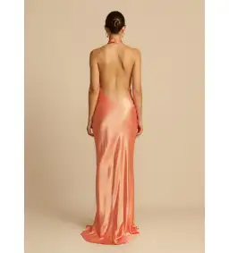 Arcina Ori Gaia Dress Papaya Size 6 for rent on The Volte - image 3