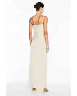 Manning Cartell Double Time Pleat Dress Nougat Size AU 10 for rent on The Volte - image 3