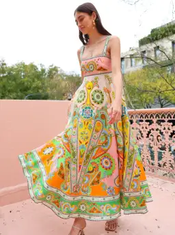 Alemais Pinball Sundress Size AU 10 for rent on The Volte - image 1