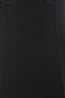 Aje Marisole Knit Midi Dress Black Size AU 10 for rent on The Volte - image 5