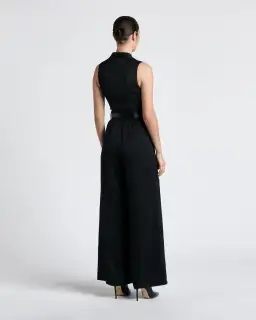Cue Twill Utility Jumpsuit Black Size 14 for rent on The Volte - image 3