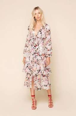Sheike Tilly Midi Dress Floral Size 14  for rent on The Volte - image 1