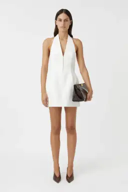 Camilla and Marc Petra Mini Dress White Size 10  for rent on The Volte - image 1