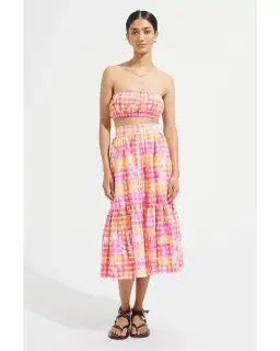 Steele Malibu Sans Set in Hypno Gingham Size AU 10 for rent on The Volte - image 2