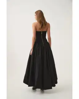 Aje Spatial Maxi Dress In Black Size AU 10 for rent on The Volte - image 4