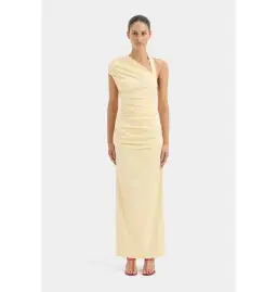 Sir The Label Giacomo Dress in Butter Size 3 / AU 12