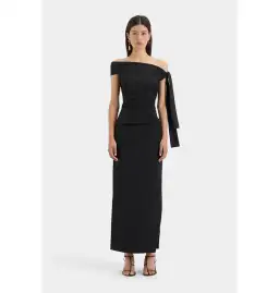 Sir the Label Dahlia Gown in Black Size 0 / AU 6 for rent on The Volte - image 1
