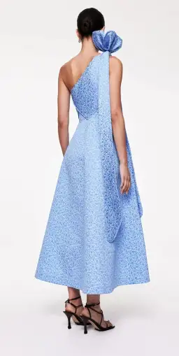 Rachel Gilbert Malea Dress Blue Size 1 for rent on The Volte - image 2