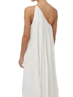 Camilla and Marc Castille One Shoulder Maxi Dress in White Size 10  for rent on The Volte - image 5
