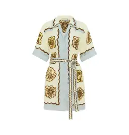 Alemais Relic Mini Dress Print Size AU 8 for rent on The Volte - image 4