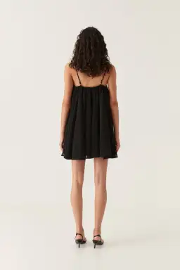 Aje Filigree Sweetheart Mini Dress Black Size 10 for rent on The Volte - image 3