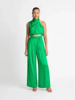 Sheike Gracie Pant & Top Set Green Size 6 