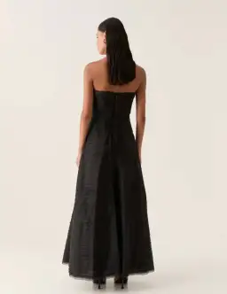 Aje Soundscape Maxi Dress Black Size 10 for rent on The Volte - image 4