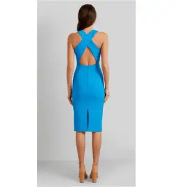 Kookai Blanca Dress Blue Size 8 for rent on The Volte - image 2