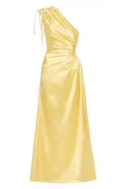 SONYA MODA NOUR MAXI DRESS YELLOW SIZE 12  for rent on The Volte - image 2