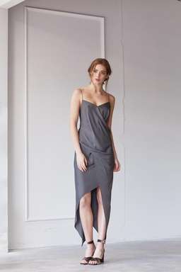One Fell Swoop - June Dress in Khaki  for rent on The Volte - image 1