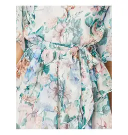 Pilgrim Riley Mini Dress Floral Size AU 8 for rent on The Volte - image 3