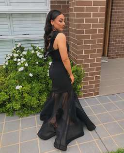 Bronx and Banco Black Gown Size 6 for rent on The Volte - image 2