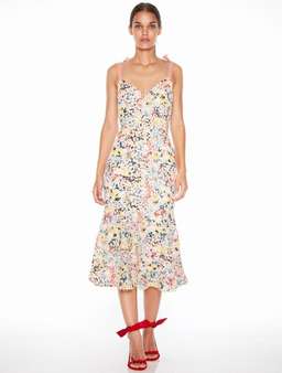 Talulah Bittersweet flounce midi dress - Size S for rent on The Volte - image 1