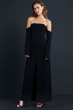 FRIEND OF AUDREY Formal Split Gown