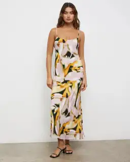 Lover Inola Midi Dress Chaya Print Size 8 for rent on The Volte - image 1