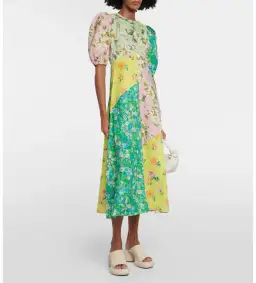 Alemais Kenzie Midi Dress Multi/Floral Size 14