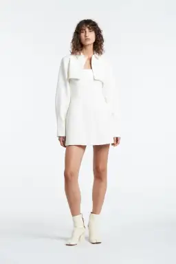 Sir The Label The Bowery Mini Dress Daydream White Size 6 for rent on The Volte - image 2