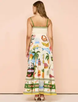 Alemais Paradiso Sundress Print Size 8 for rent on The Volte - image 3