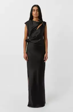 Camilla and Marc Karsten Knot Dress in Black Size 10 for rent on The Volte - image 2