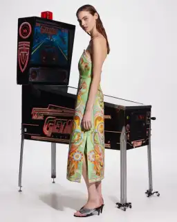 Alemais Pinball Bodice Midi Dress Multi Size 8 for rent on The Volte - image 2