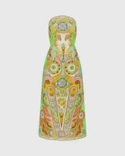 Alemais Pinball Bodice Midi Dress Multi Size 8 for rent on The Volte - image 5