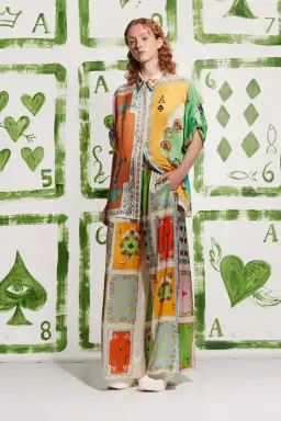 Alemais Rumy Pant and Shirt Set Multi Size 6