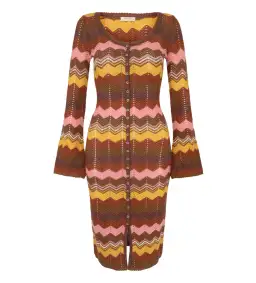 Spell Ziggy Crochet Midi Dress Multi Size XS/Au 8  for rent on The Volte - image 4