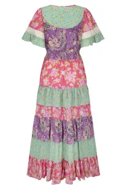 Spell Melody Ra-Ra Gown Multi Size S/Au 8  for rent on The Volte - image 3