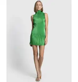 L'Idee Soiree Moss Mini Dress Green Size AU 8