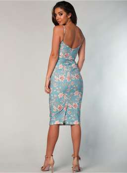 PASDUCHAS Woodley Tie Midi Dress size 8 for rent on The Volte - image 2