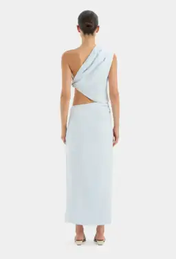 Sir The Label Iris Knot Top & Iris Skirt Set Blue Size 8 for rent on The Volte - image 2