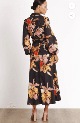 Pasduchas Calyx Shirt Midi Floral Size 8 for rent on The Volte - image 1