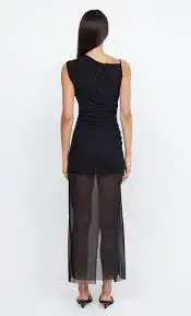 Bec & Bridge Julien Asym Maxi Dress Black Size 10 for rent on The Volte - image 6