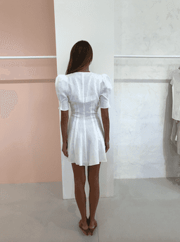 Bec & Bridge Puka Shell Mini Dress 