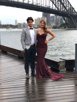 Elle Zeitoune Arianna Gown - Wine for rent on The Volte - image 4