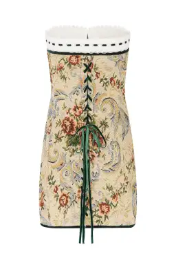 With Jean Sabrin Mini Dress in Tabi Size M / AU 10 for rent on The Volte - image 2