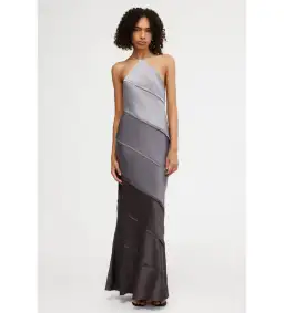 Significant Other Murphy Maxi Dress Greyscale Size 8  for rent on The Volte - image 1