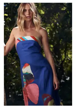 Aston Studio MAEVE DRESS IN NEELAM PAPILLON for rent on The Volte - image 3