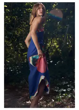 Aston Studio MAEVE DRESS IN NEELAM PAPILLON for rent on The Volte - image 2