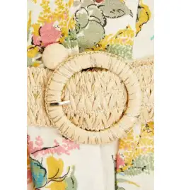 Zimmermann Clover Halterneck Shirt Dress Floral Print Size 1 / AU 10 for rent on The Volte - image 3