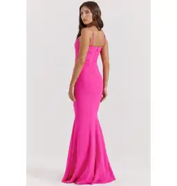 House of CB Milena Dress in Hot Pink Size Medium / AU 10 for rent on The Volte - image 2