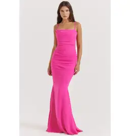 House of CB Milena Dress in Hot Pink Size Medium / AU 10 for rent on The Volte - image 1